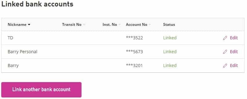 How to Connect Tangerine to EQ Bank Step 2