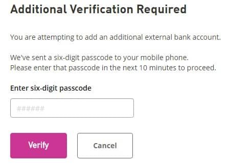 How to Connect Tangerine to EQ Bank Step 3
