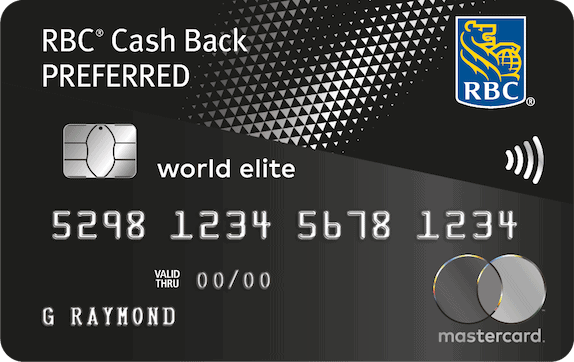 RBC Cash Back Preferred World Elite Mastercard Overview