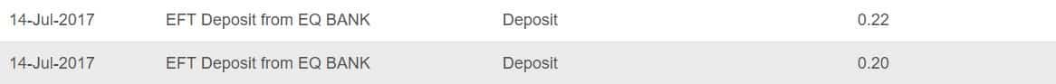 How to Connect Tangerine to EQ Bank Step 6